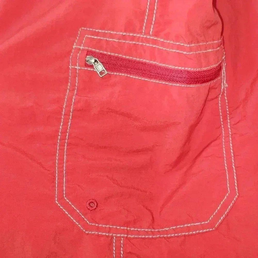 Columbia PFG Omni Shade Shorts Men’s 1x Red Fishing Outdoor